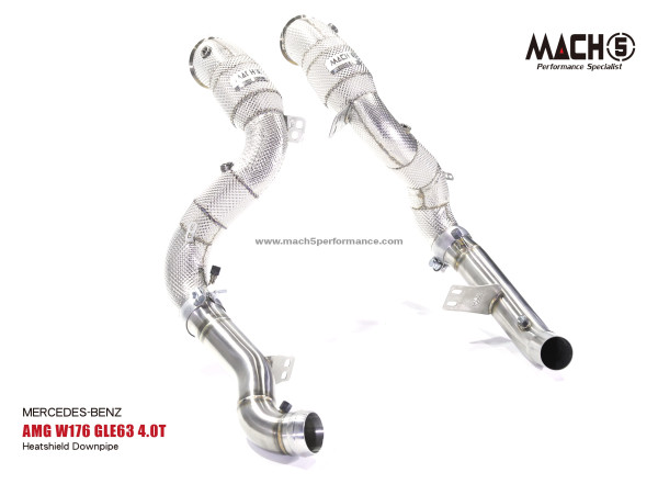 Mach5 Downpipes Mercedes W167 GLE63 AMG 4.0T 200 Zellen OPF