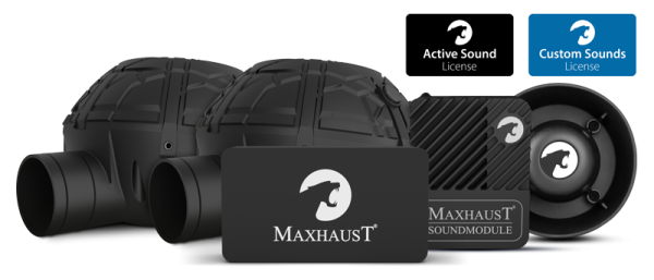 Maxhaust ACTIVE SOUND + CUSTOM SOUNDS | XXL Bundle Universal