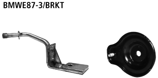 Bastuck BMWE87-3/BRKT BMW 1er E81 / 1er E87 118d / 120d Haltersatz für Endrohrsatz RH