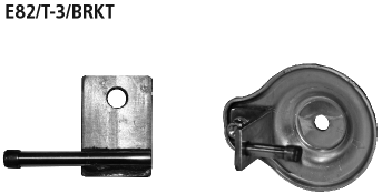 Bastuck E82/T-3/BRKT BMW 1er E82 118d / 120d Haltersatz für Endrohrsatz RH