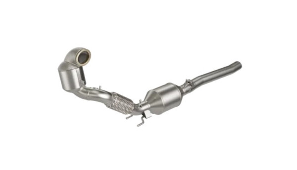 90821100 HJS ECE Downpipe / Kat Audi TT III 8S 2.0 OPF DKZB / DKTB