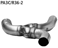 Bastuck PA3C/R36-2 Volkswagen Passat Typ 3C + 3CC Coupé Passat Typ 3C 3.2l V6 + R36 / 3CC 3.6l V6 Ve